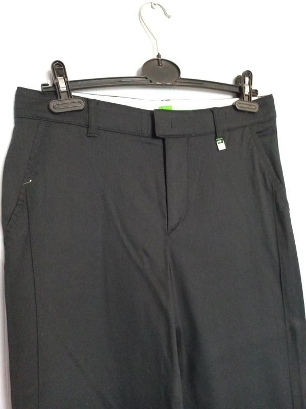 Женские Boss Брюки Чёрный Вискоза M