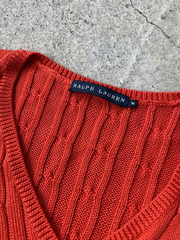 Femme Ralph Lauren Pull Rouge M