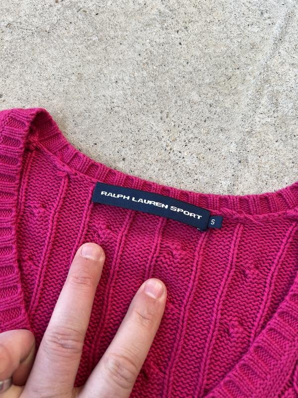 Femme Ralph Lauren Pull Rose S