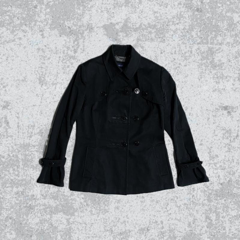 Femme Trussardi Trench Noir Coton M