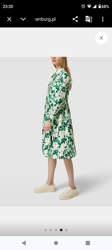 Donna Marc O'Polo Abito Bianco Cotone M
