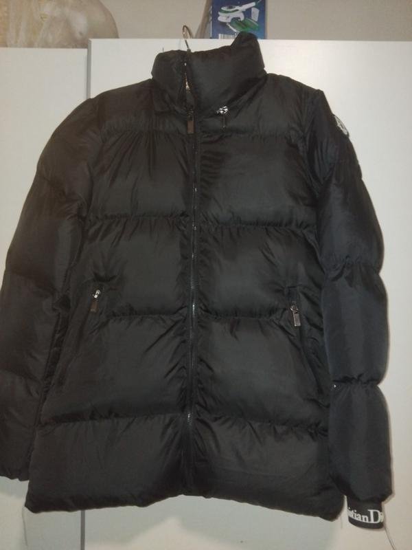 Women Christian Dior Jacket Black Cotton S