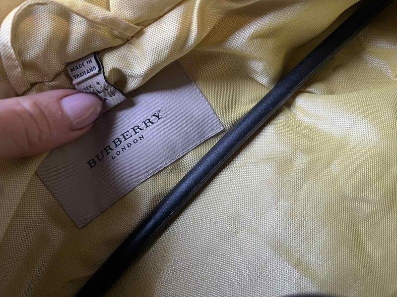 Женская Burberry Куртка Горчичный ХS