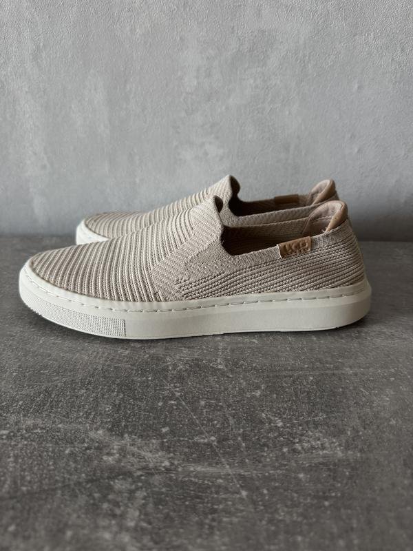 Damen UGG Slipper Beige Textil 37