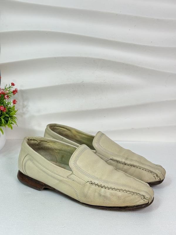 Мужские Sioux Лоферы Бежевый Кожа 40