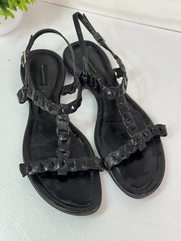 Женские Belmondo Босоножки Чёрный Кожа 41