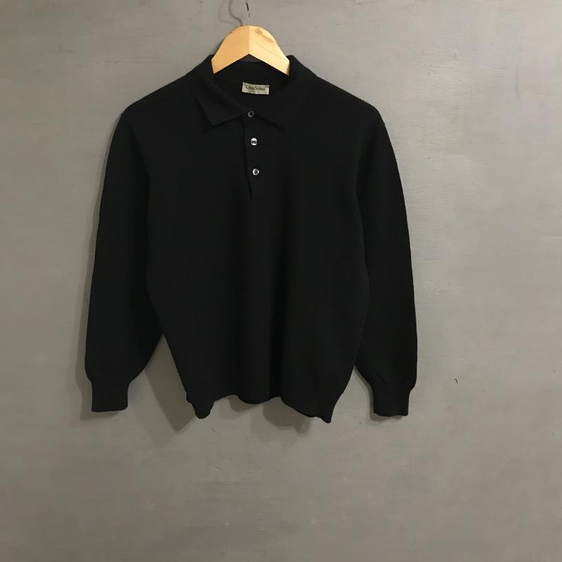 Homme Gran Sasso Pull Noir Laine M