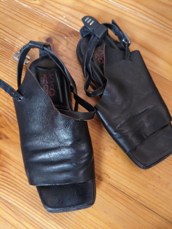 Femme A.S. 98 Talons Noir Cuir 36.5