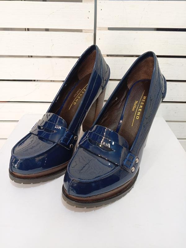 Women Weekend Max Mara Heels Navy 36