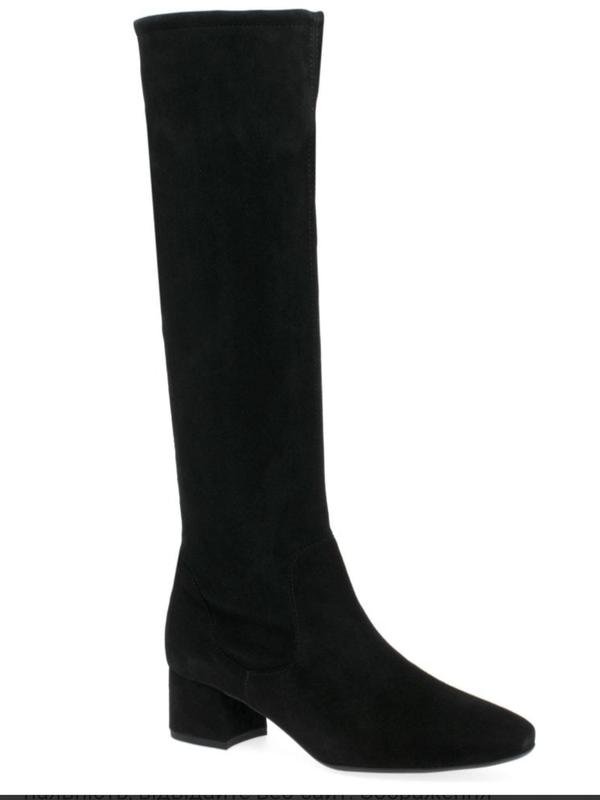 Damen Peter Kaiser Stiefel Schwarz Wildleder 38