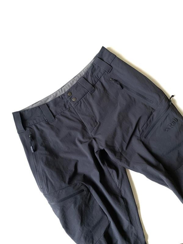 Damen RAB Hose Grau Strick XS