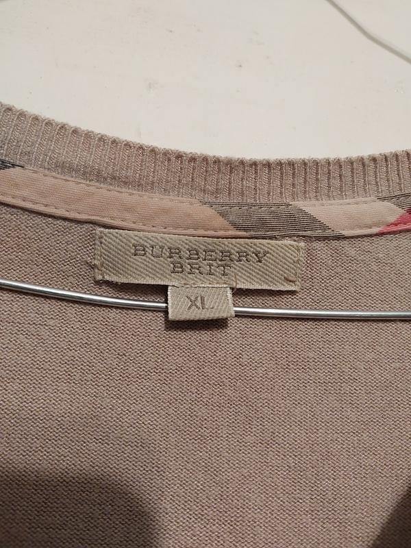 Женский Burberry Джемпер Разноцветный Вискоза XL