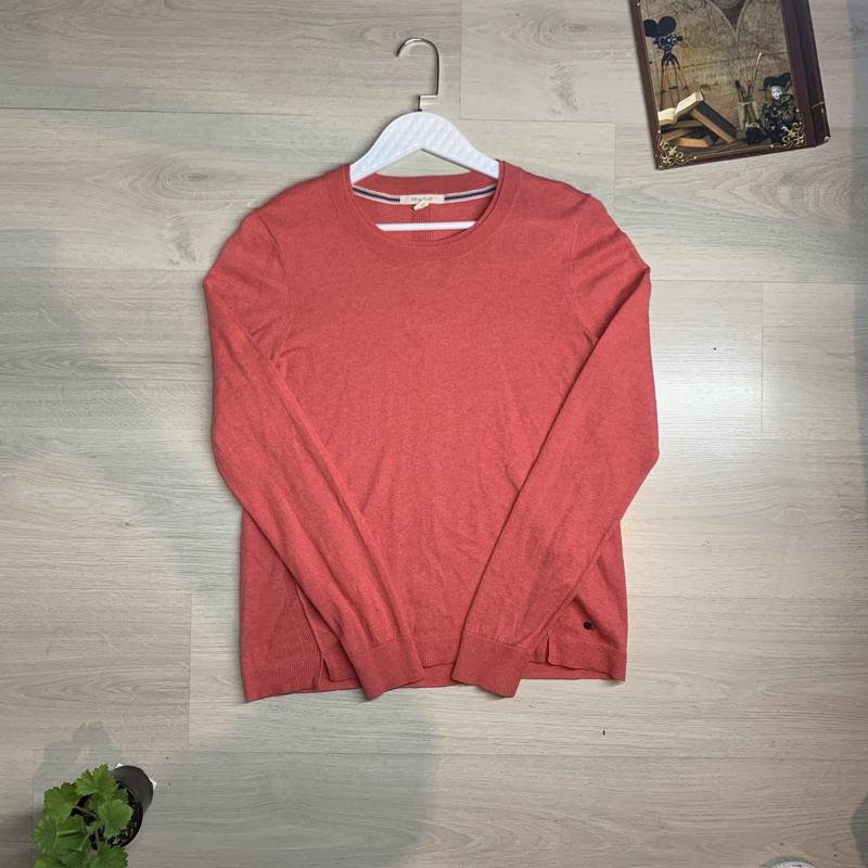 Damen White Stuff Pullover Rosa Wolle S