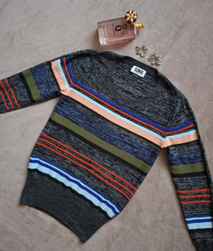 Damen Sonia Rykiel Pullover Mehrfarbig Wolle XS