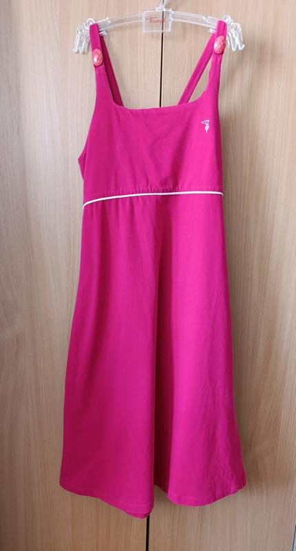 Women Trussardi Dress Red Cotton S