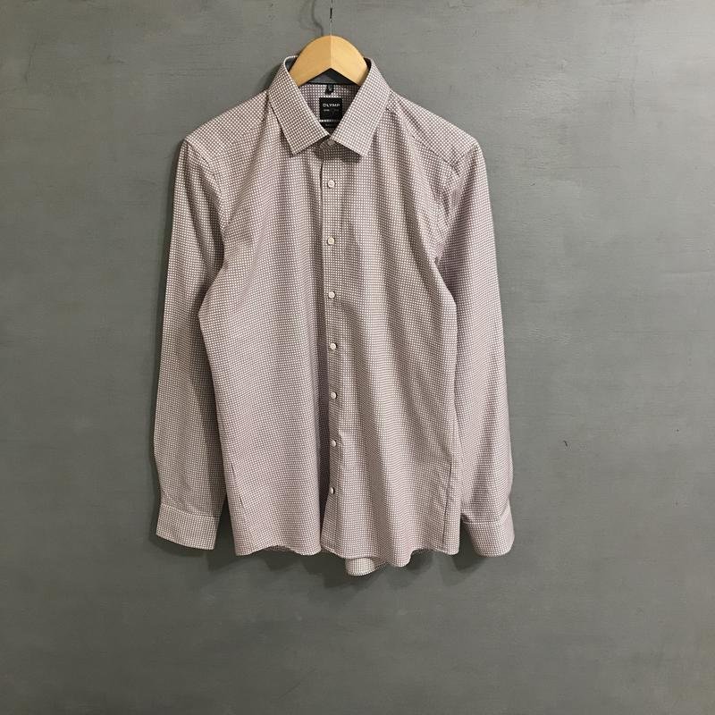 Мужской Olymp Сорочка Разноцветный Хлопок M