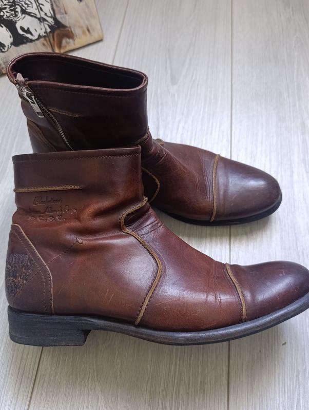Herren Blackstone Stiefel Braun Leder 41