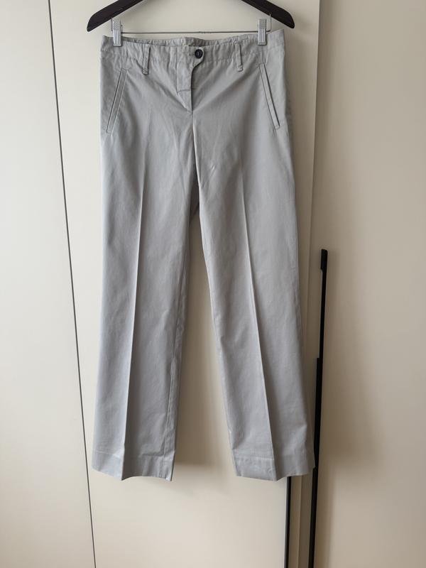 Donna Miu Miu Pantaloni Grigio Cotone S