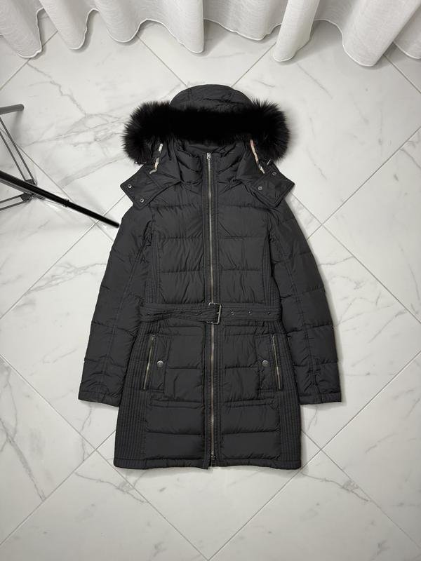 Damen Burberry Daunenjacke Schwarz XS