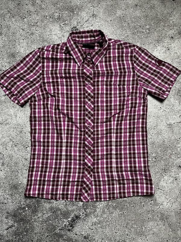 Damen Mammut Hemd Lila Baumwolle S