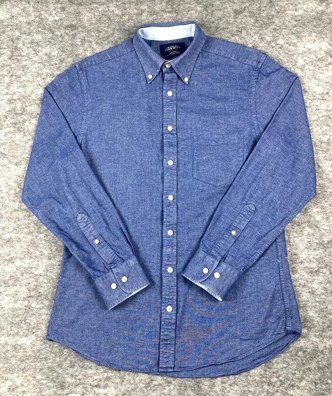 Мужская Charles Tyrwhitt Рубашка Синий  L