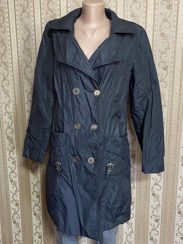 Damen Christian Dior Trenchcoat Schwarz 48