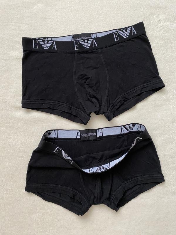 Homme Emporio Armani Boxers Noir Coton M