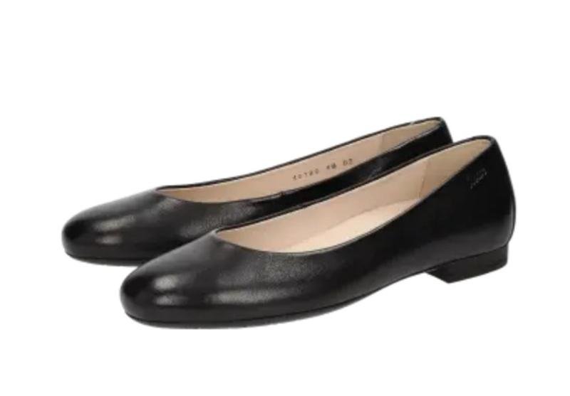 Donna Sioux Tacchi Nero Pelle 40
