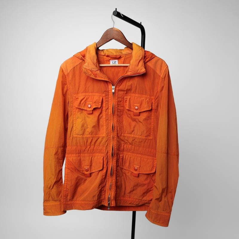 Men C.P. Company Jacket Orange Nylon S