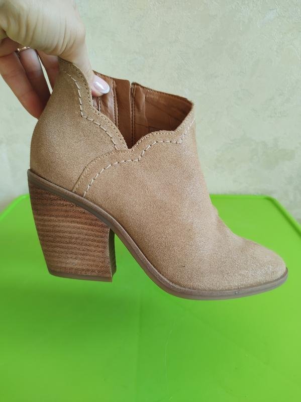 Donna Lucky Brand Stivaletti Beige Pelle 36 1/2