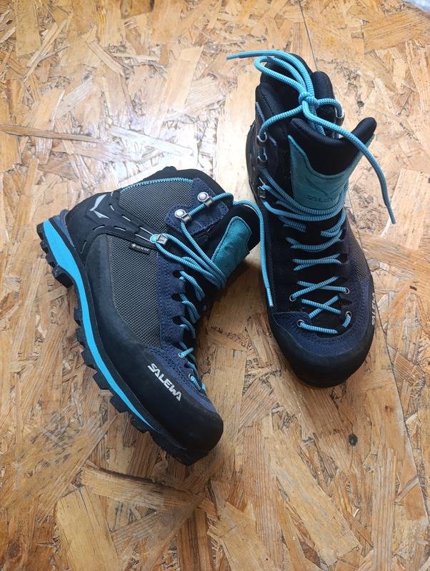 Femme Salewa Bottes Noires Gore-Tex 39.5