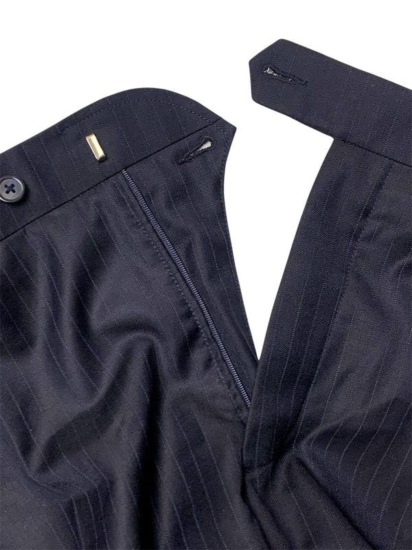 Uomo Andrew Harryson Pantaloni Grigio Lana XL