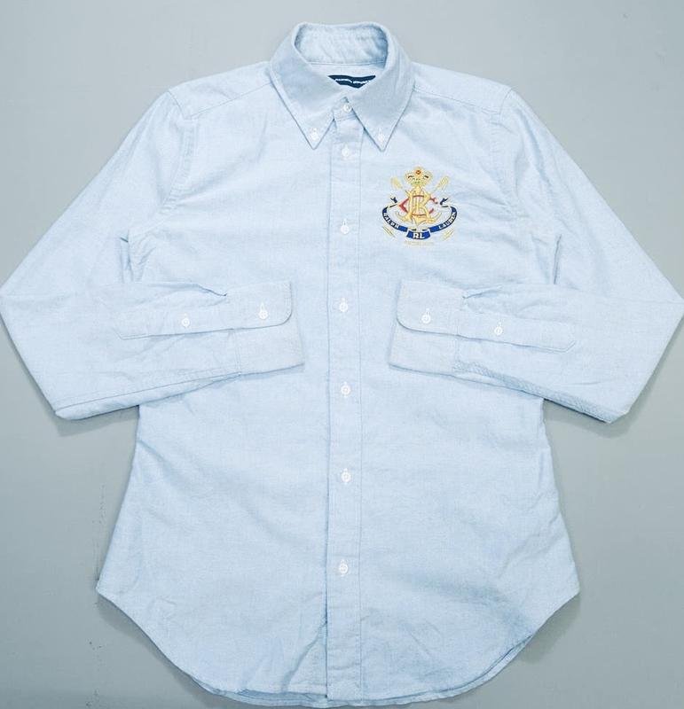 Women Ralph Lauren Shirt Blue Cotton S