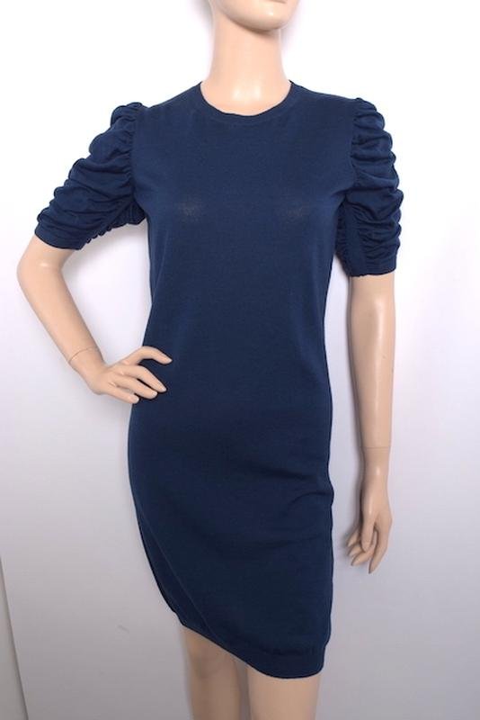 Femme Yves Saint Laurent Robe Bleu Marine M