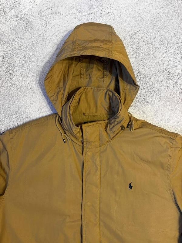 Men Polo Ralph Lauren Jacket Mustard Polyester L