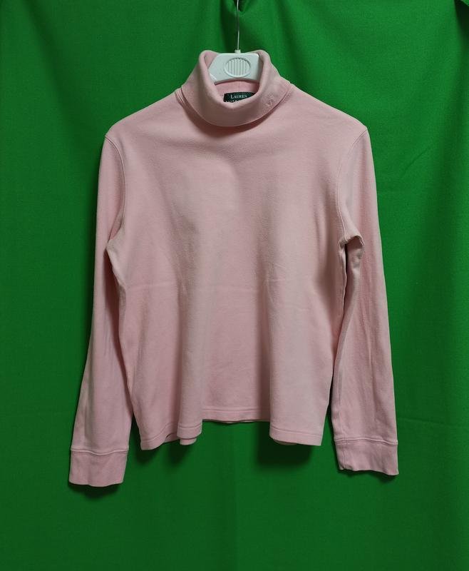 Donna Lauren Ralph Lauren Dolcevita Rosa Cotone L