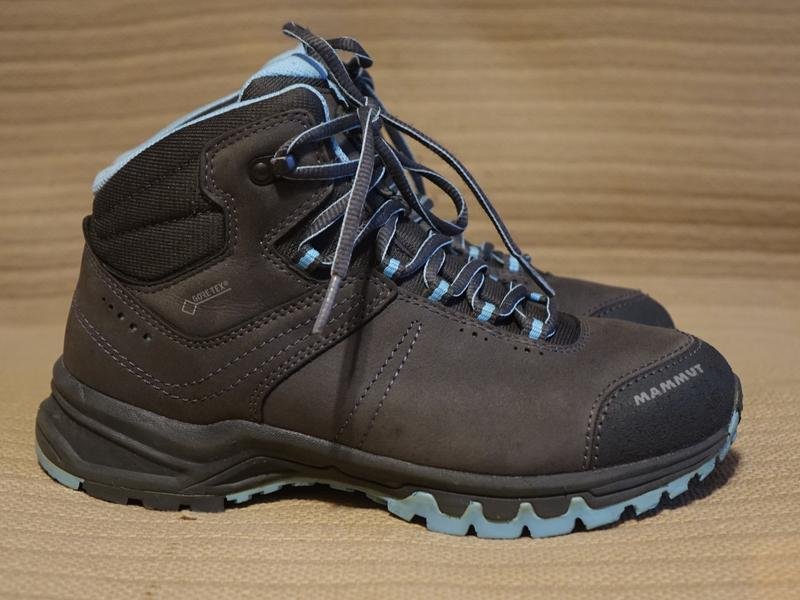 Damen Mammut Stiefel Grau Nubuk 36