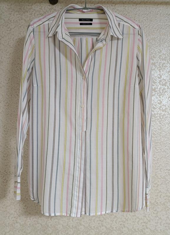 Donna Marc O'Polo Camicia Bianca Cotone M
