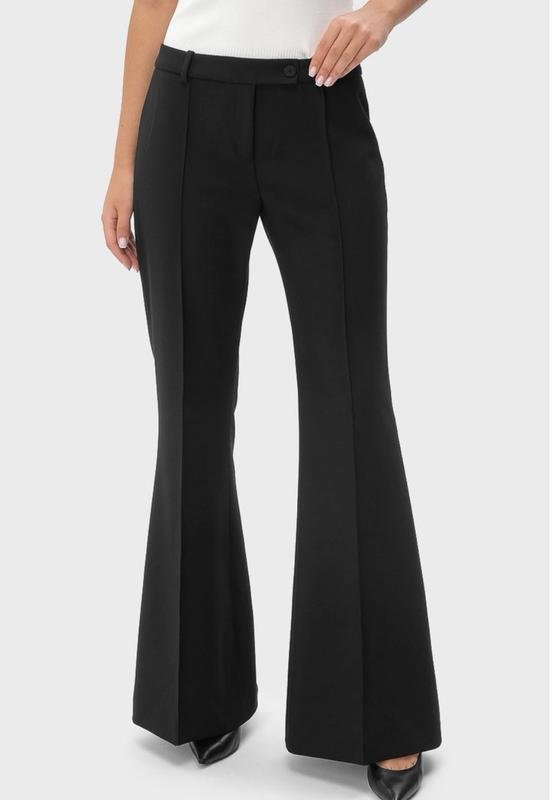 Donna Massimo Dutti Pantaloni Neri Maglia S