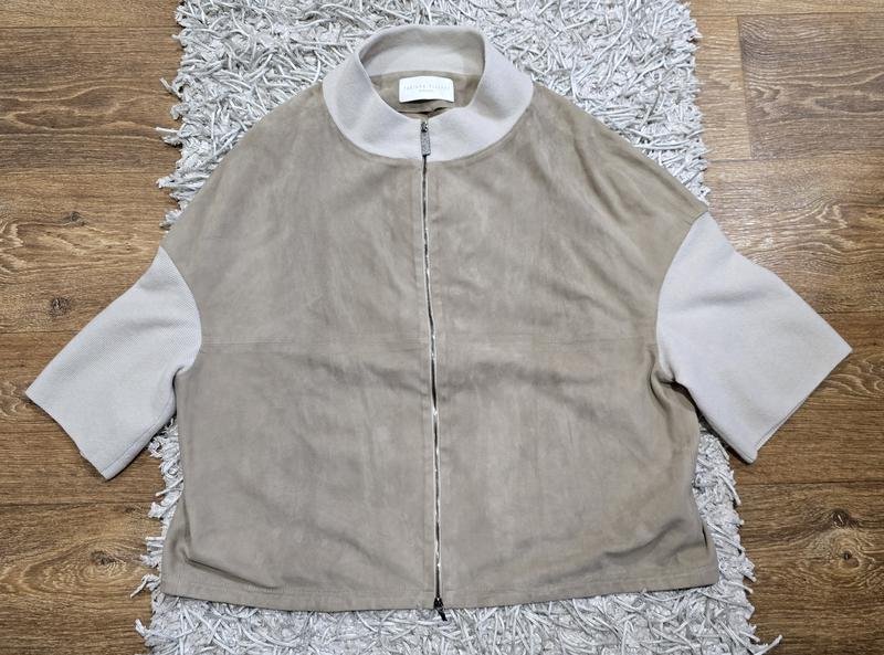 Femme Fabiana Filippi Veste Beige Cuir M