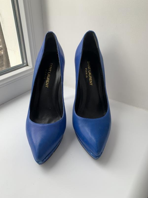 Femme Yves Saint Laurent Talons Bleu Marine 39