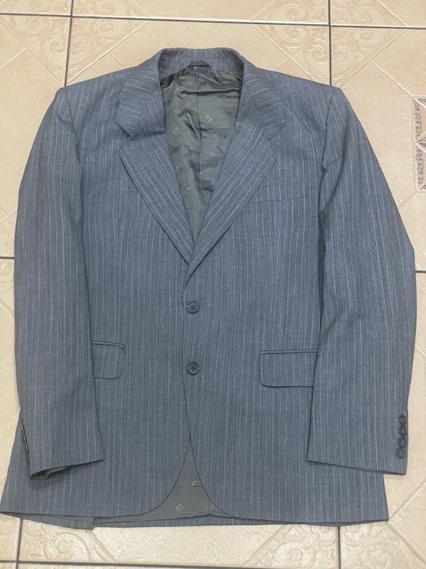 Uomo Cristian Dior Completo Grigio 38