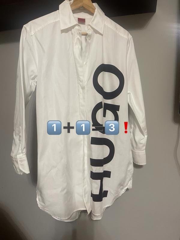 Donna Hugo Boss Camicia Bianca 36