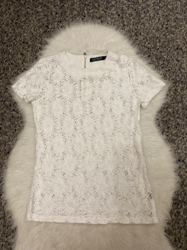 Donna Lauren Ralph Lauren Camicia Bianca XS