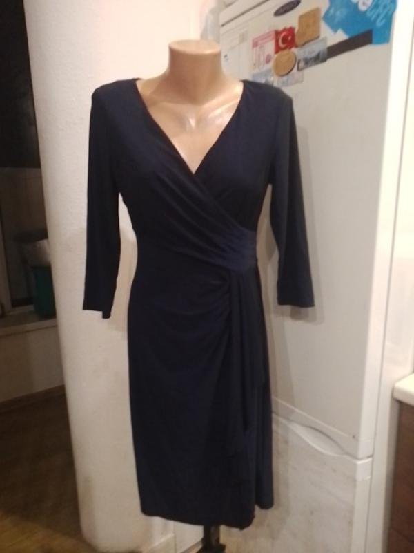 Women Ralph Lauren Dress Black Polyester S
