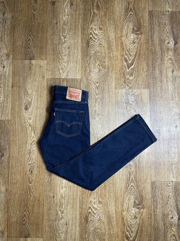 Homme Levi's Jeans Bleu Marine Denim 32