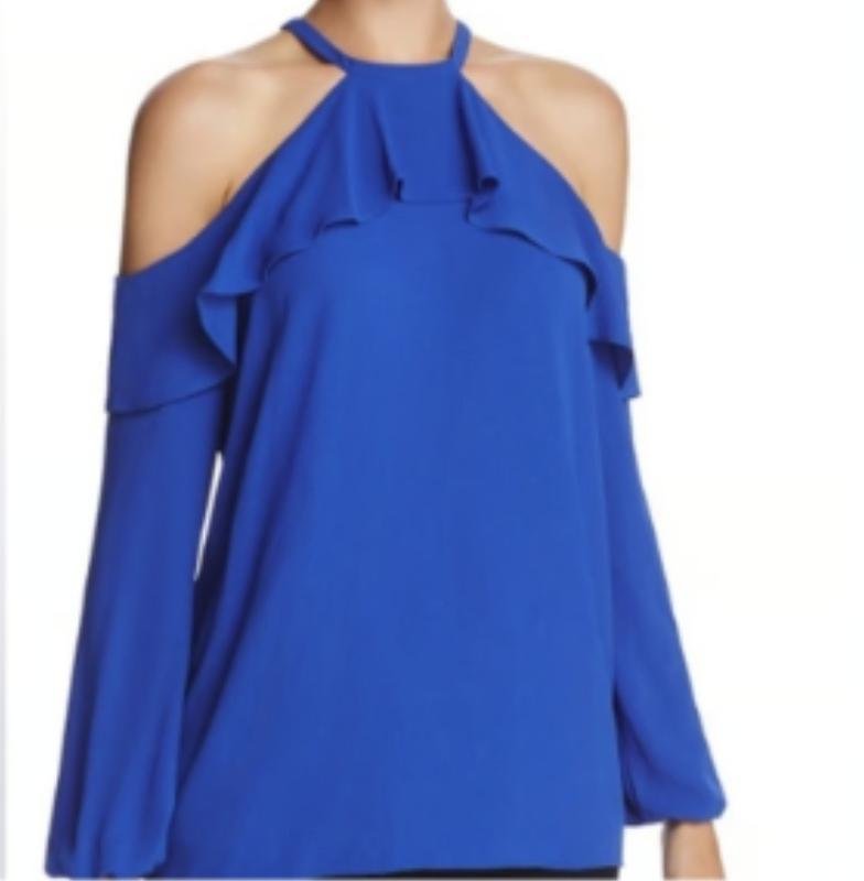 Women Michael Kors Shirt Navy Polyester XXL