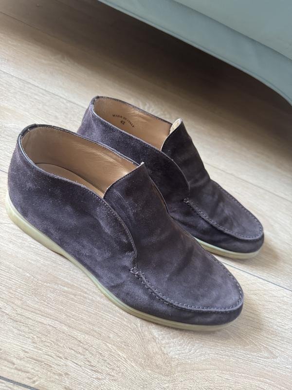 Donna Loro Piana Mocassini Marrone 42