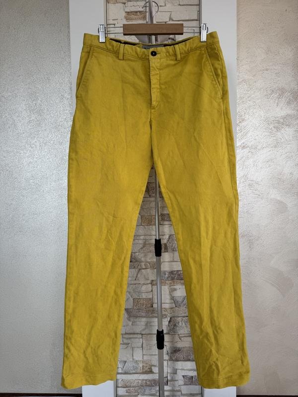 Uomo Etro Pantaloni Senape Cotone 29