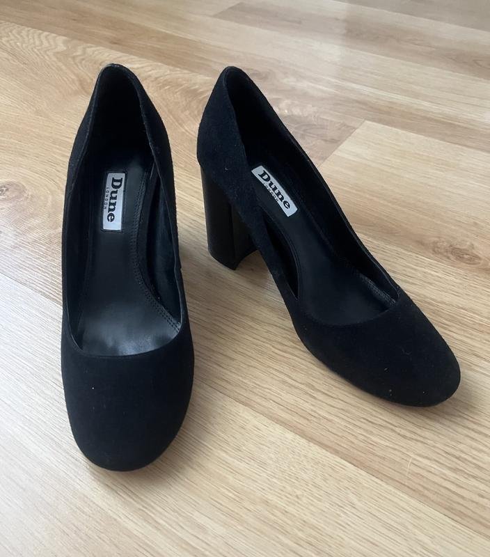 Donna Dune London Tacchi Nero Suede 36